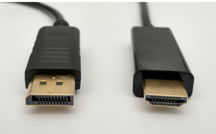 DisplayPort to HDMI Cable (Male to Male) 2 Meter