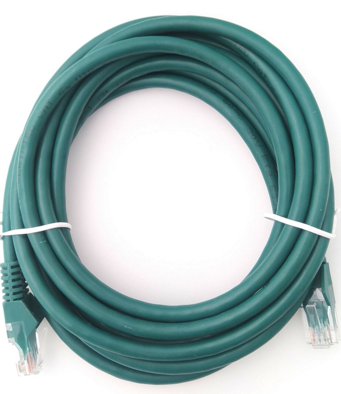 0.25m UTP Ethernet Cable (Green, Cat 6A)