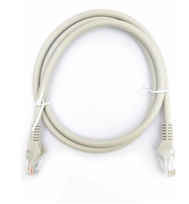 0.25m UTP Ethernet Cable (Grey, Cat 6A)