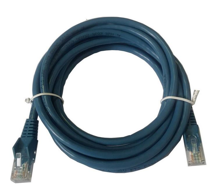 50m UTP Ethernet Cable (Blue, Cat 6A)