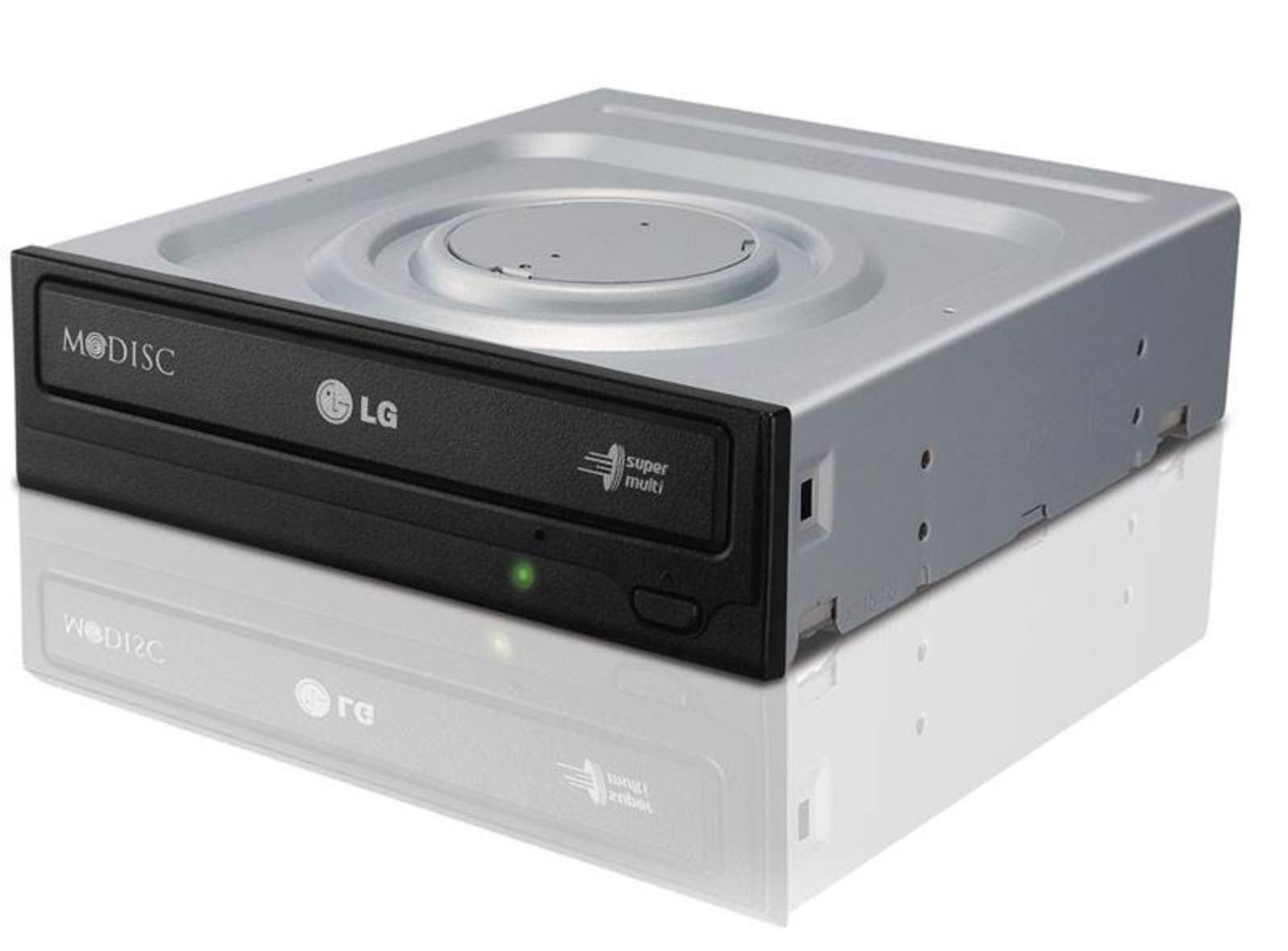 LG GH24NSD1  DVD Writer (Black, 24x, SATA) – OEM Drive with...