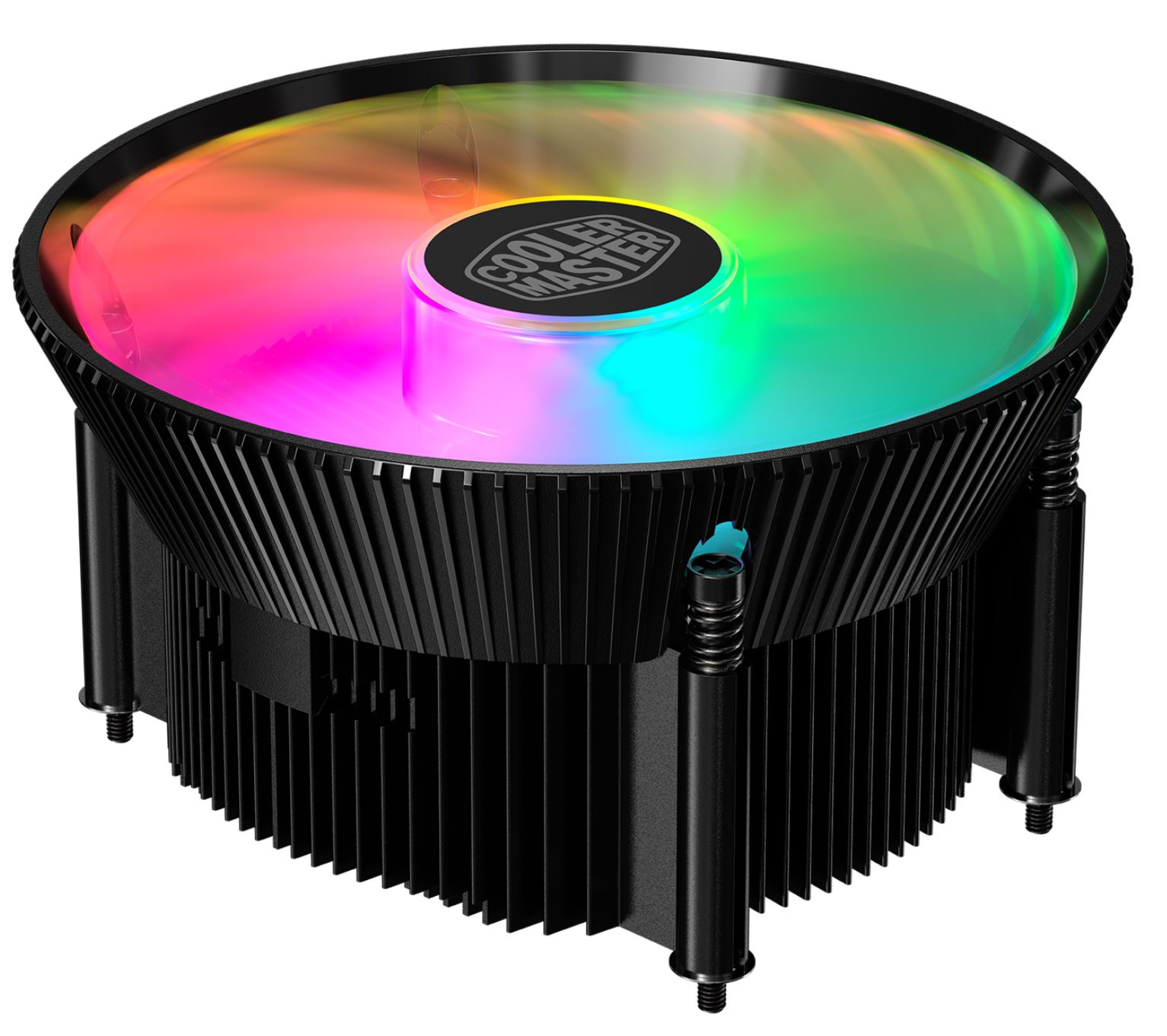A71C, 120mm Addressable RGB LED Aluminum Cooler, Support AMD AM4 ...