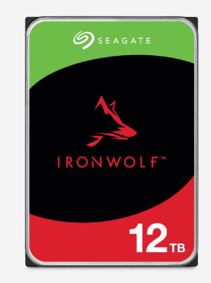 Seagate IronWolf 12TB/SATA3/256MB/3.5/