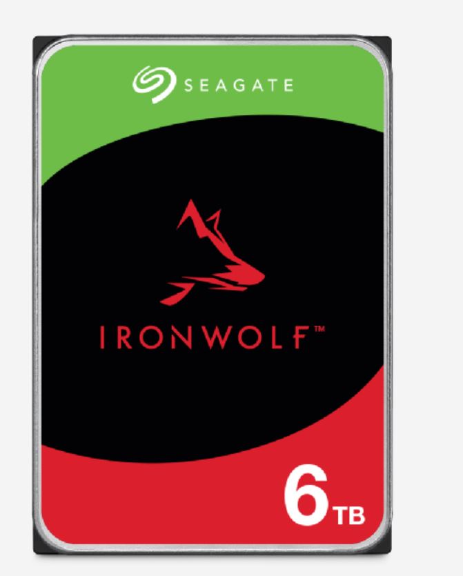 Seagate IronWolf 6TB/SATA3/256MB/3.5/