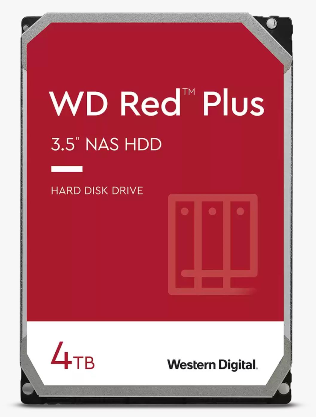 WD RED PLUS NAS HDD (WD40EFZX) 4TB/SATA3/128MB/3.5″